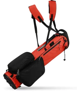 Sun Mountain Golf Sun Mountain 2022 Metro SLX Sunday Bag - Black/Inferno