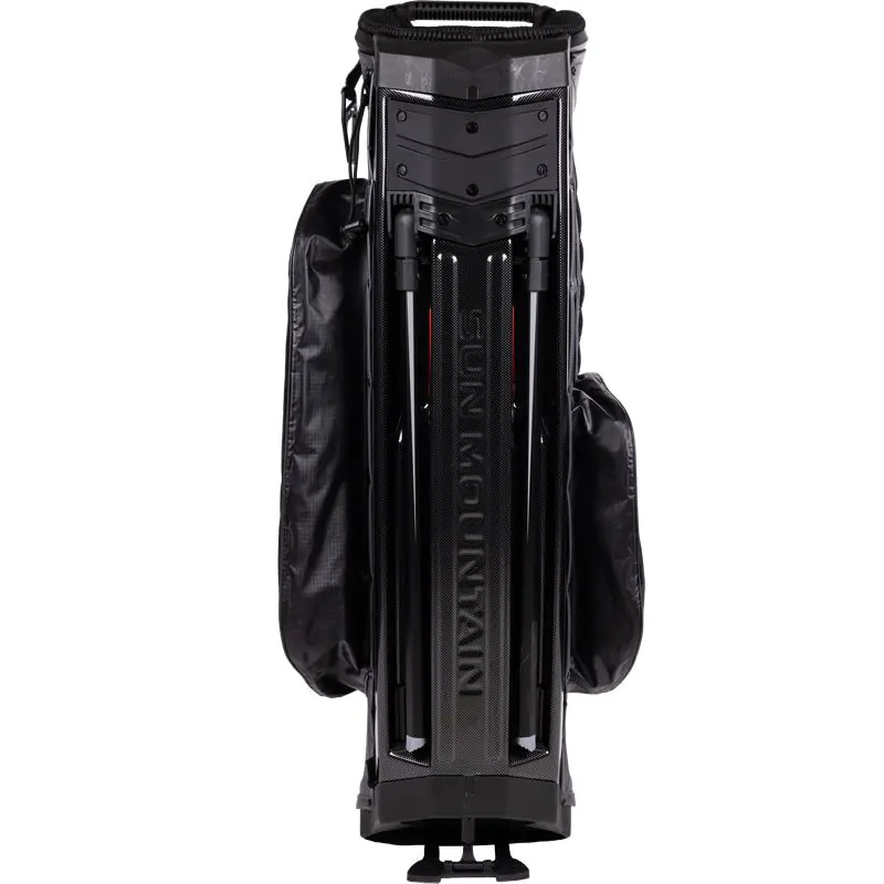 Sun Mountain Golf Sun Mountain 2022 H2NO SportFast Stand Bag - Black/Red 3 Sun Mountain Golf Sun Mountain 2022 H2NO SportFast Stand Bag - Black/Red - Image 3