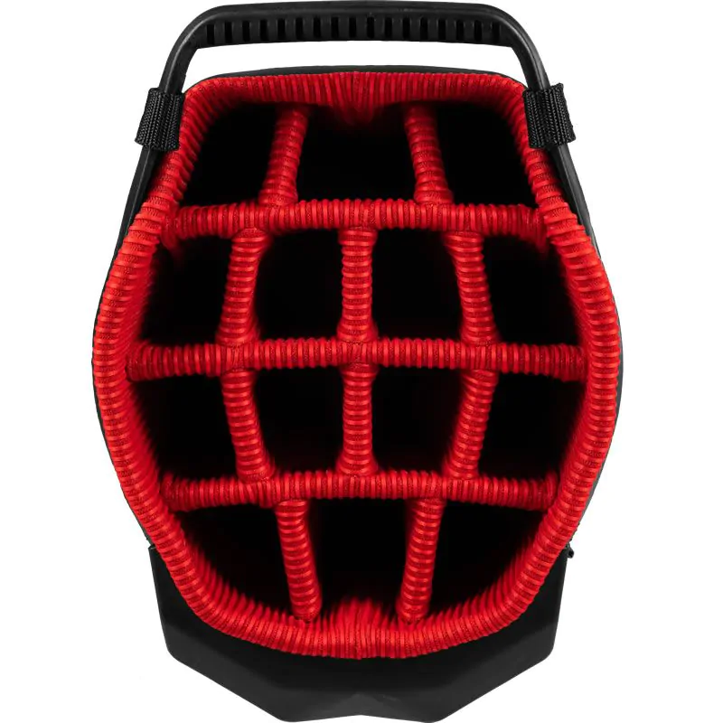 Sun Mountain Golf Sun Mountain 2022 H2NO SportFast Stand Bag - Black/Red 4 Sun Mountain Golf Sun Mountain 2022 H2NO SportFast Stand Bag - Black/Red - Image 4