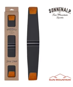 Sun Mountain Golf Sun Mountain 2023 Mid Stripe Strap - Black