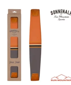 Sun Mountain Golf Sun Mountain 2023 Mid Stripe Strap - Cabin/Umber/Wheat