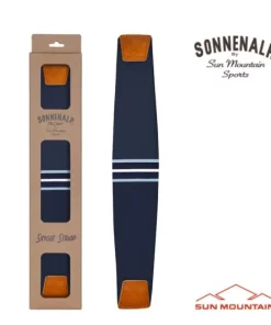 Sun Mountain Golf Sun Mountain 2023 Mid Stripe Strap - Navy/Frost