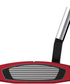 TaylorMade Golf Taylormade Spider GT Red Small Slant Putter -Golf Clubs Shop spider gt small slant 3 red putter face view
