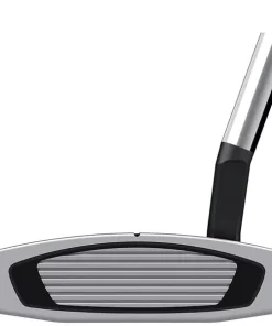 TaylorMade Golf Taylormade Spider GT Silver/Black Small Slant Putter -Golf Clubs Shop spider gt small slant 3 silver black putter face view