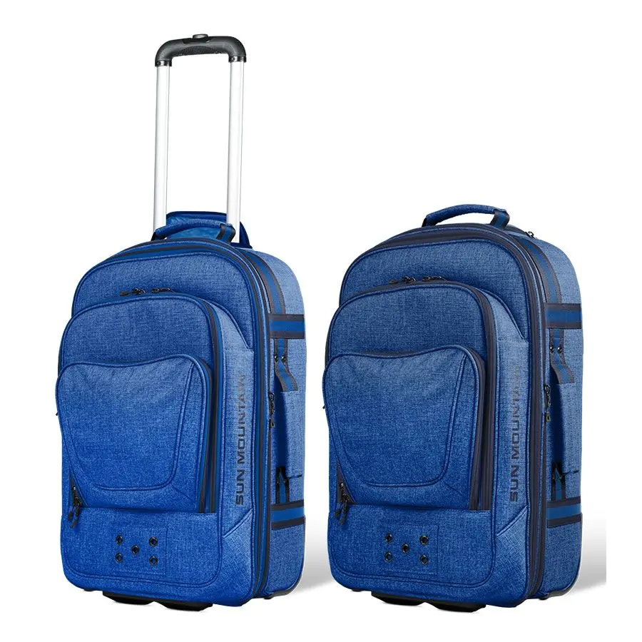 Sun Mountain Golf Sun Mountain Wheeled Carry-On Travel Luggage - Dusk 1 Sun Mountain Golf Sun Mountain Wheeled Carry-On Travel Luggage - Dusk