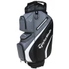 TaylorMade Golf Taylormade Deluxe Golf Cart Bag - Black/Grey -Golf Clubs Shop taylormade deluxe cart bag black grey n78180 aslangolf