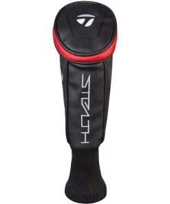 Taylormade Golf Stealth Plus+ Rescue -Golf Clubs Shop taylormade stealth rescue headcover front view aslangolf