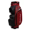 TaylorMade Golf Taylormade Storm Dry Waterproof Cart Bag - Red/Black -Golf Clubs Shop tm sdry rb