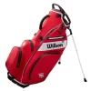 Wilson Golf Wilson Staff Exo Dry Carry Bag - Staff Red/Black/White 5 Wilson Golf Wilson Staff Exo Dry Carry Bag - Staff Red/Black/White -Golf Clubs Shop ws exodrystd red