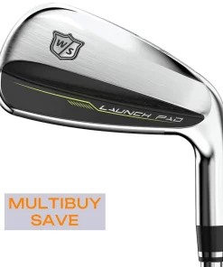 Wilson Golf Wilson Staff Launch Pad 2 Steel Irons -Golf Clubs Shop ws lp hero s 2