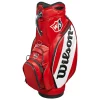 Wilson Golf Staff Pro Tour Bag - Red/White -Golf Clubs Shop ws pro bag 1